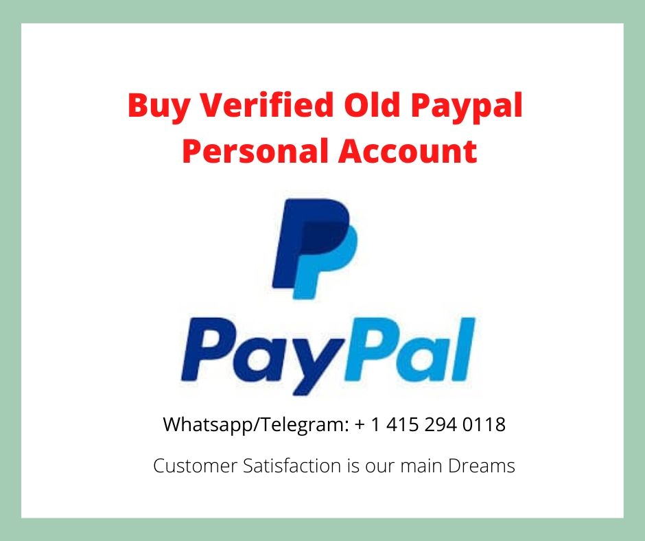 buy old verified real Paypal personal & business account