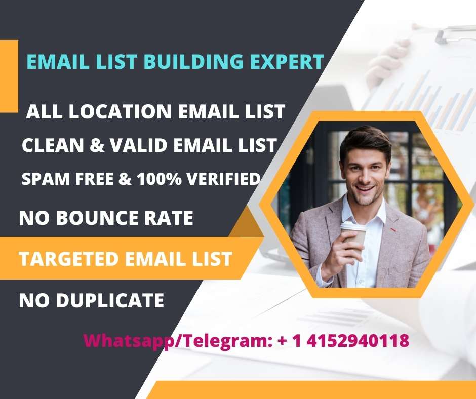 targeted active and valid email list